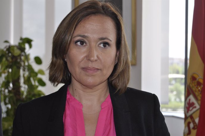 La consejera de Educación y Cultura de Aragón, Mayte Pérez. 