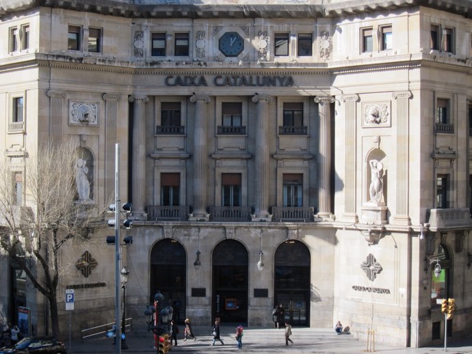 Sede de CatalunyaCaixa, CX, Catalunya Banc