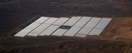 Planta solar de construcción española en Uarzazate (Marruecos)