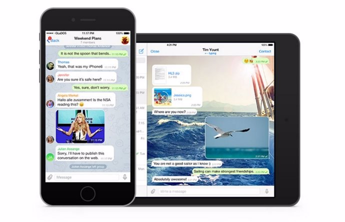 Telgram para iOs/iPad