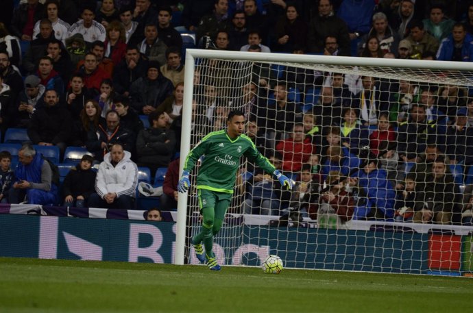 Keylor Navas en el Real Madrid - Villareal          