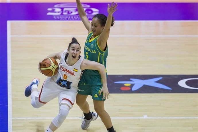 Silvia Domínguez España Australia selección española femenina baloncesto