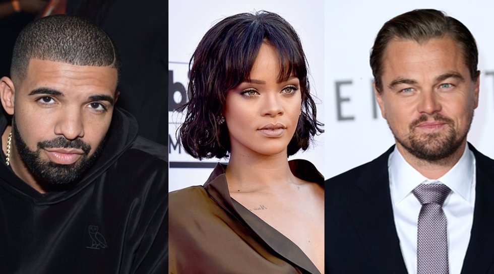 El triángulo amoroso formado por Rihanna, Dicaprio y Drake salta por los aires