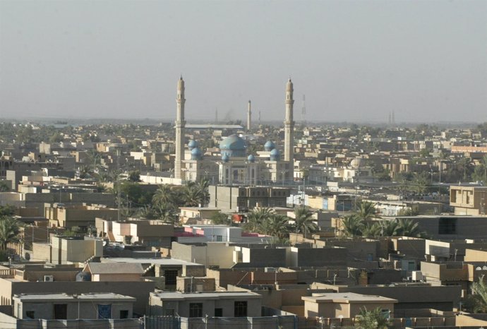 Vista general de la ciudad de Faluya, en Irak