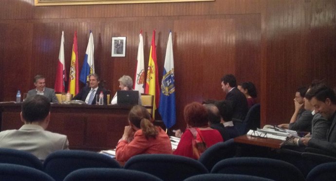 Pleno del Ayuntamiento de Santander, mayo de 2016