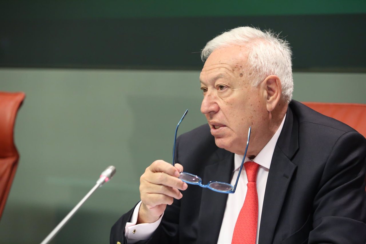 Rueda de prensa del ministro de Exteriores, José Manuel García-Margallo