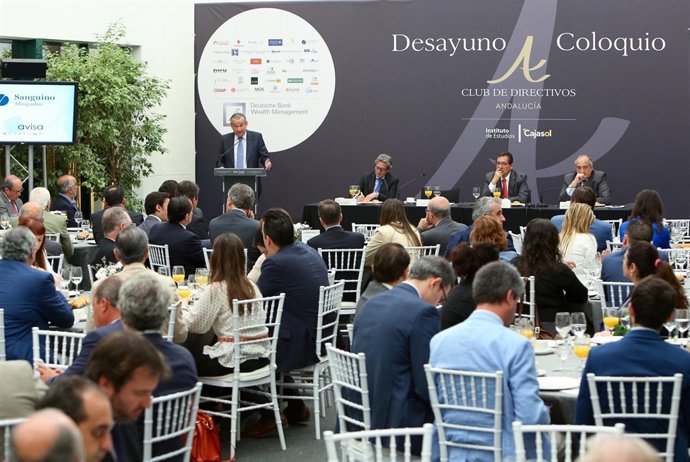 José Manuel Muriel, en el Club de Directivos Andalucía.