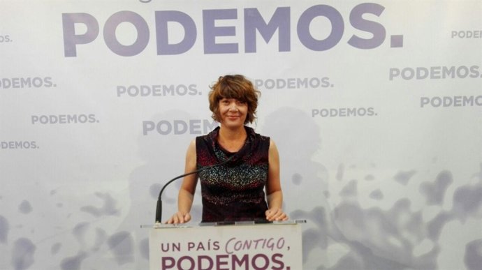 La diputada de Podemos, María Giménez