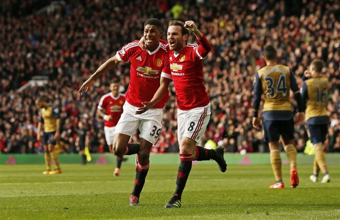 Manchester United Arsenal Juan Mata Marcus Rashford