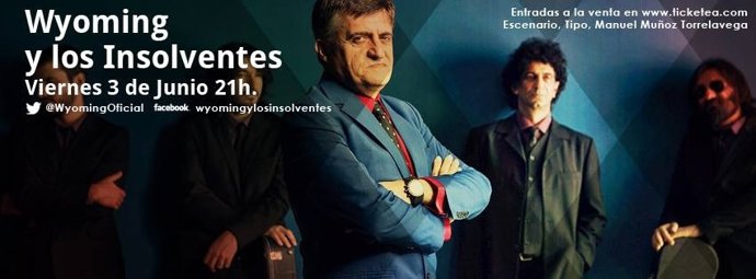 Wyoming y los Insolventes en Escenario Santander