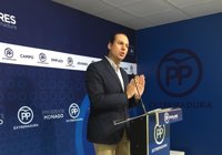 El PP lamenta que la Junta de Extremadura "haya desbocado" el déficit