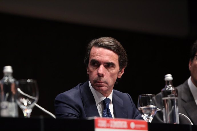 José María Aznar en un acto