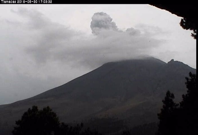  El Volcán Popocatépetl