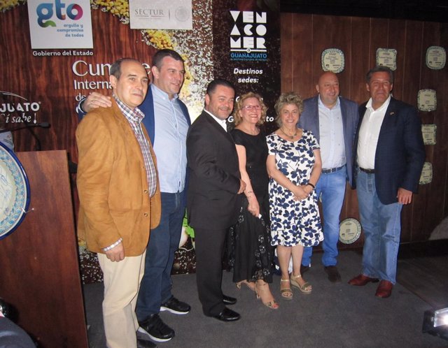 Delegación vallisoletana en la Cumbre de Gastronomía de Guanajuato