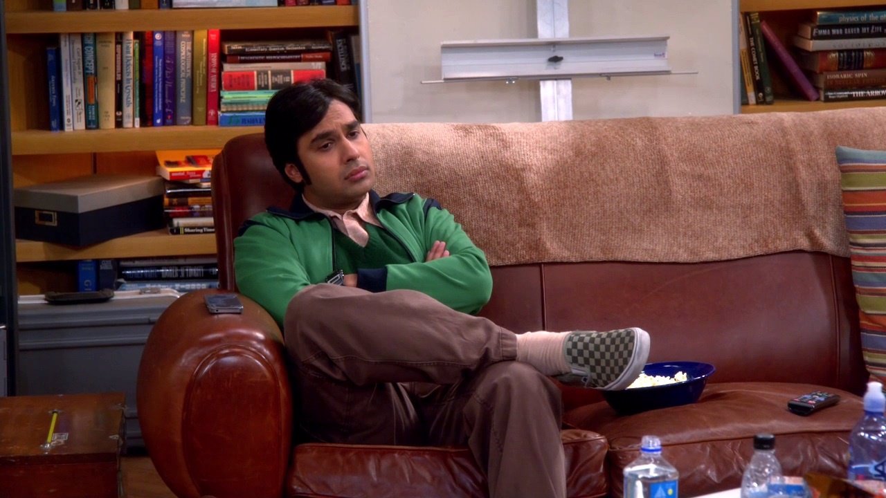 Kunal Nayyar es Rajesh Koothrappali en The Big Bang Theory