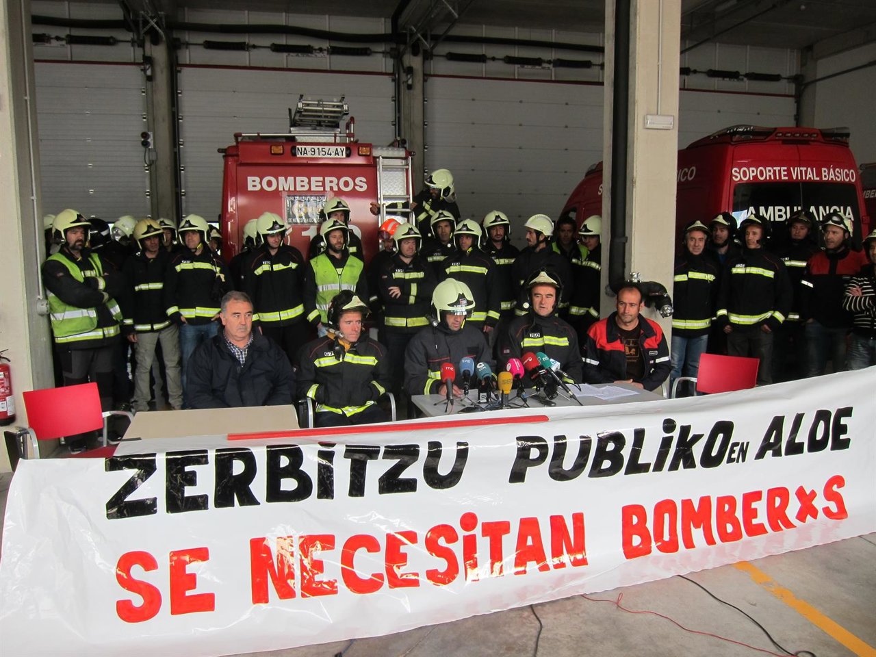 Comisión de personal de Bomberos de Navarra.