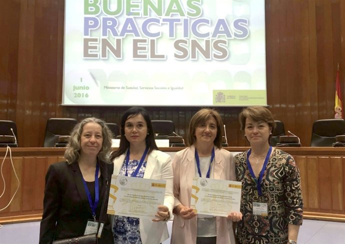 Entrega de los diplomas