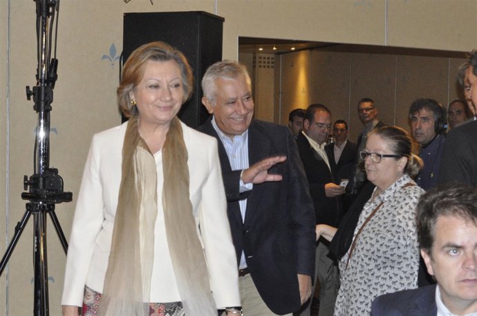 Rudi con Javier Arenas