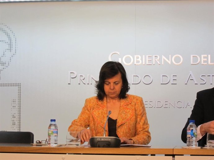 La consejera de Desarrollo Rural y Recursos Naturales, María Jesús Álvarez