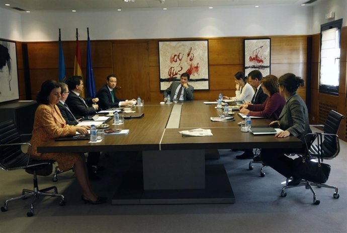 Reunión del Consejo de Gobierno de Asturias
