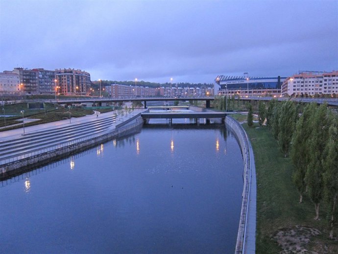 Madrid Rio- Estadio Vicente Calderón Manzanares