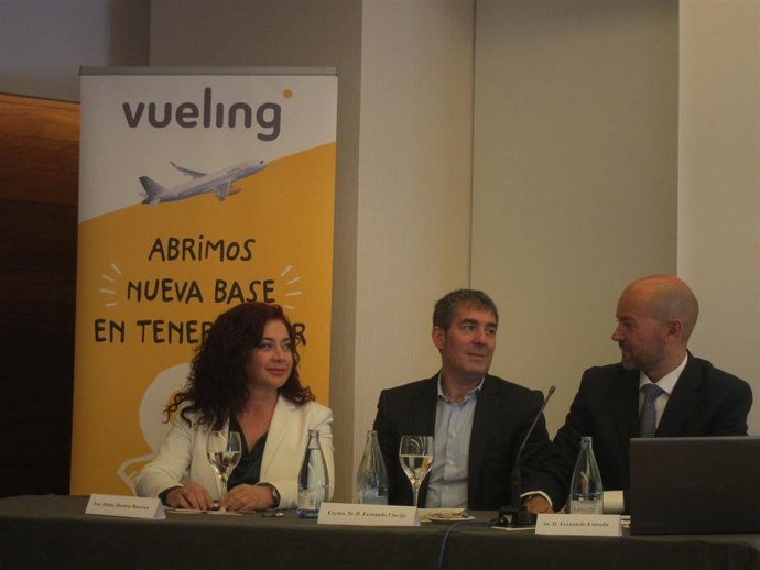 Presentación de la sucursal de Vueling