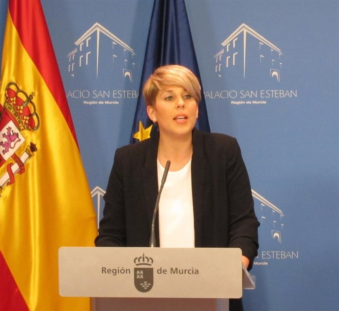 La portavoz del Gobierno regional, Noelia Arroyo