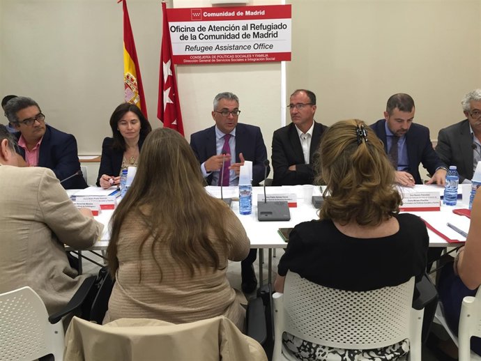 Un momento de la reunión