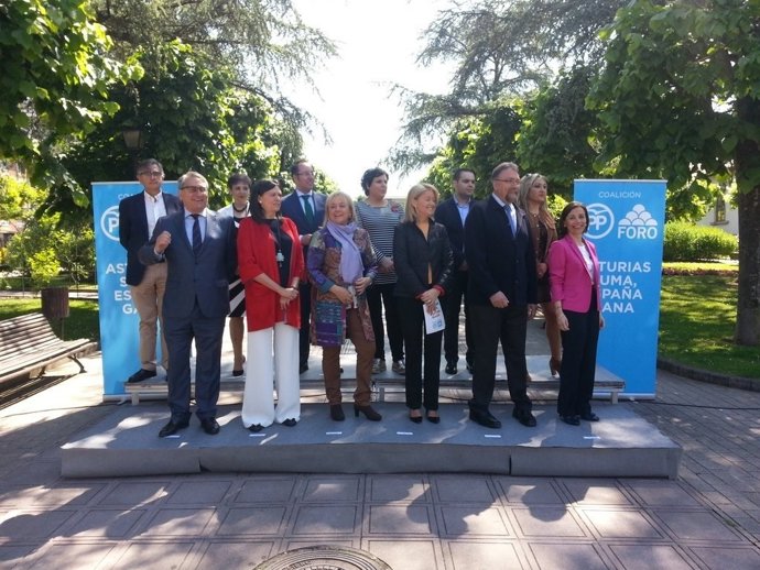 Presentación de la coalición PP-Foro