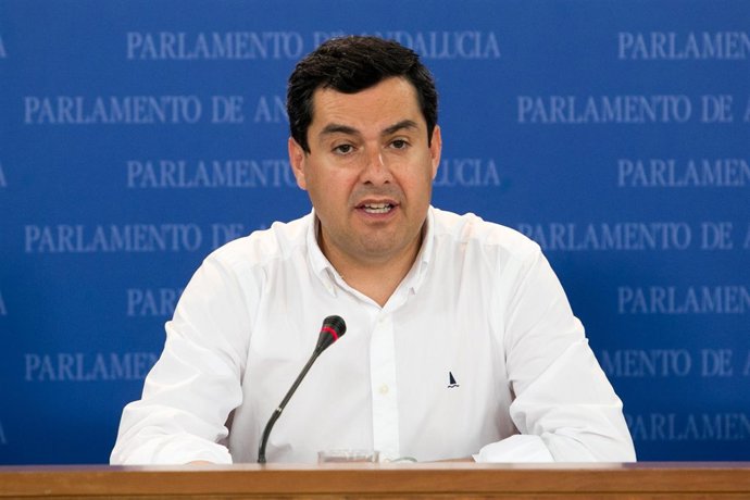 Juanma Moreno, hoy ante los medios