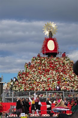 Ofrenda de Flores a la Virgen del Pilar 2012