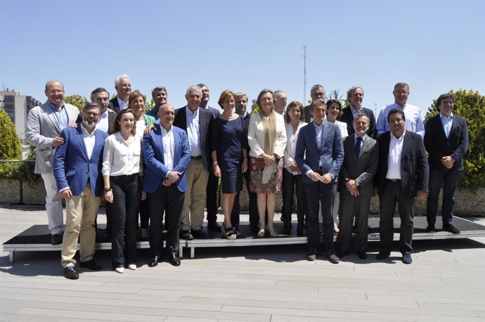 Rudi y Cospedal participan en una jornada sobre gestión municipal en Zaragoza