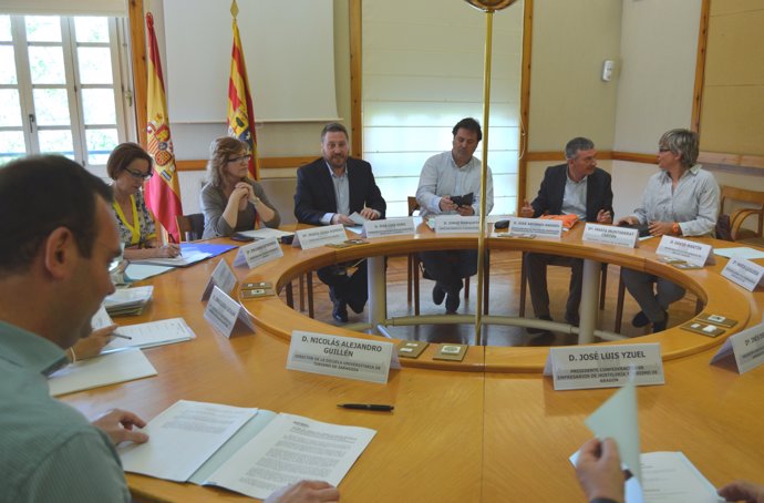 Comisión permanente del Consejo de Turismo de Aragón 