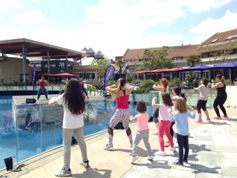 Zumba en Parquesur