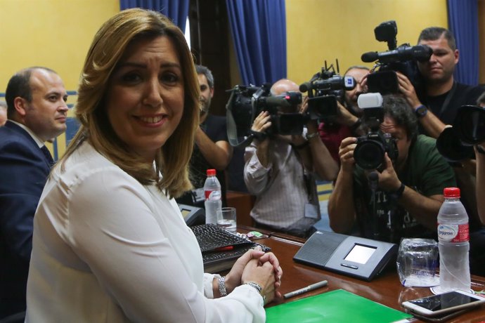 La presidenta de la Junta, Susana Díaz, ante la comisión de investigación