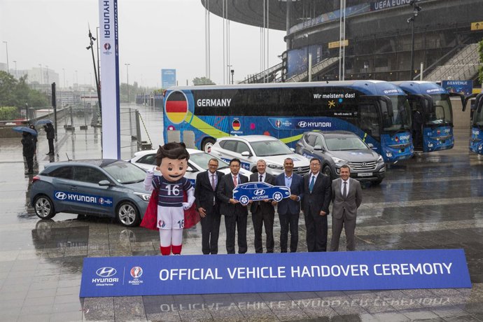 Vehículos de Hyundai para la Eurocopa 2016