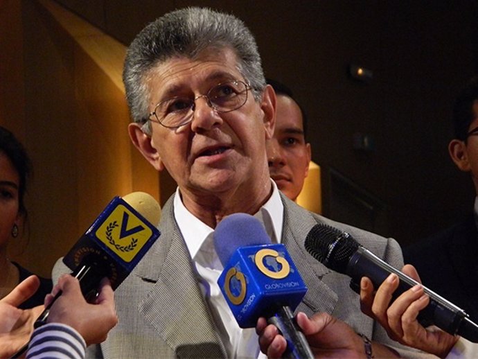 El presidente de la Asamblea Nacional de Venezuela, Henry Ramos Allup