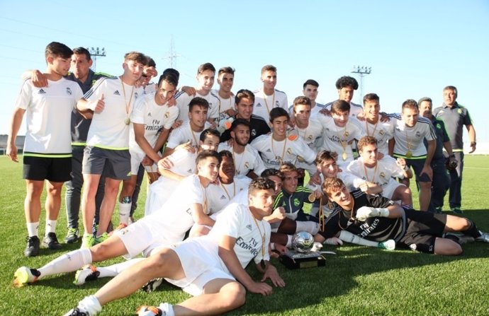 El juvenil C del Real Madrid, campeón del mundial sub-17