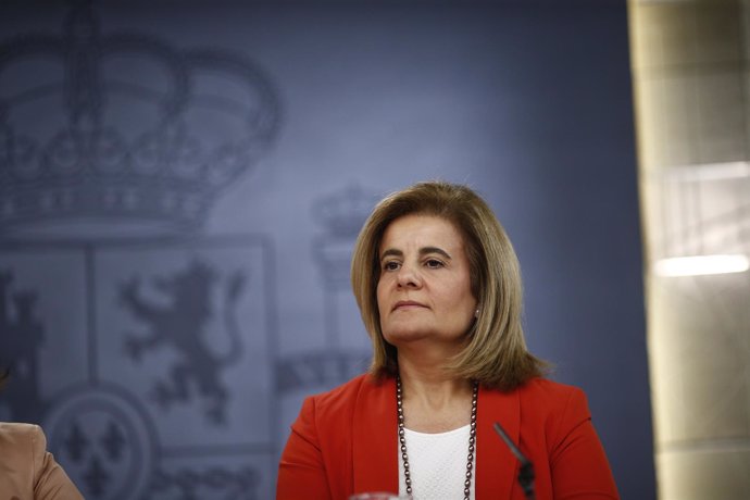 Fátima Báñez tras el Consejo de Ministros