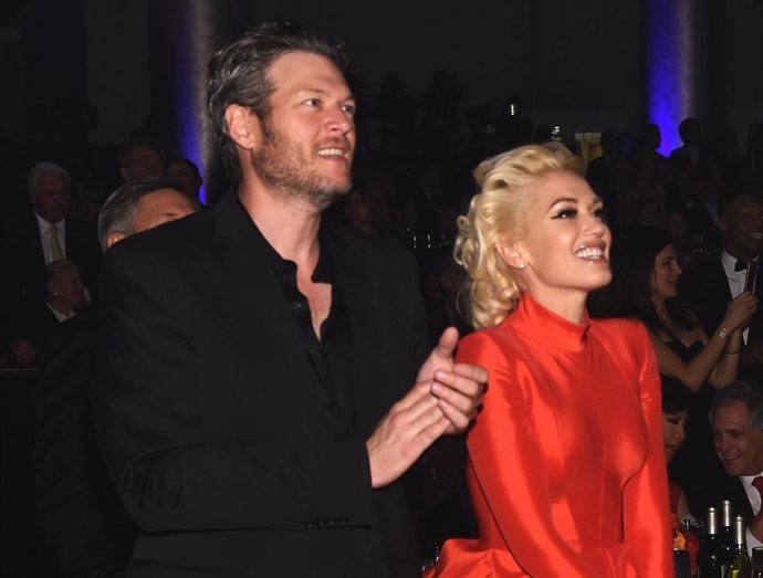 Gwen Stefani y Blake Shelton/GETTY