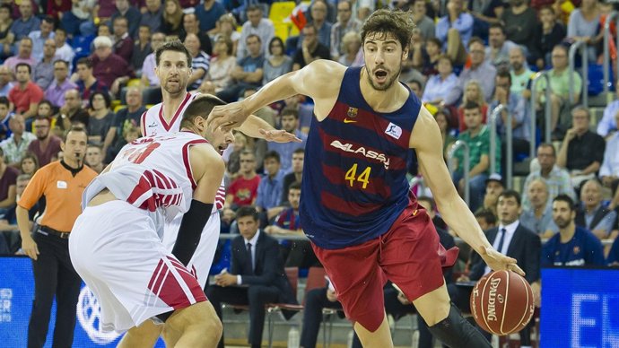Ante Tomic en el Barcelona - CAI Zaragoza