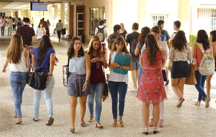 Alumnos de la Universidad Pablo de Olavide de Sevilla