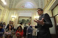 Patxi López ve "indecente" que el PP de Bárcenas exija cuentas al PSOE por Chaves y Griñán