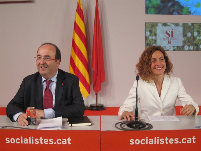 Miquel Iceta y Meritxell Batet, PSC