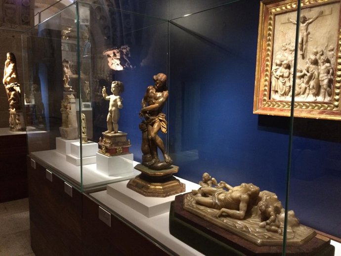 Exposición albastro de la colección de Jaime Trigo en la Catedral de Santiago