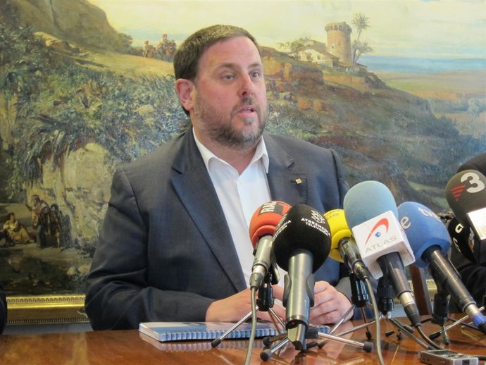El vicepresidente y conseller de Economía de la Generalitat, Oriol Junqueras
