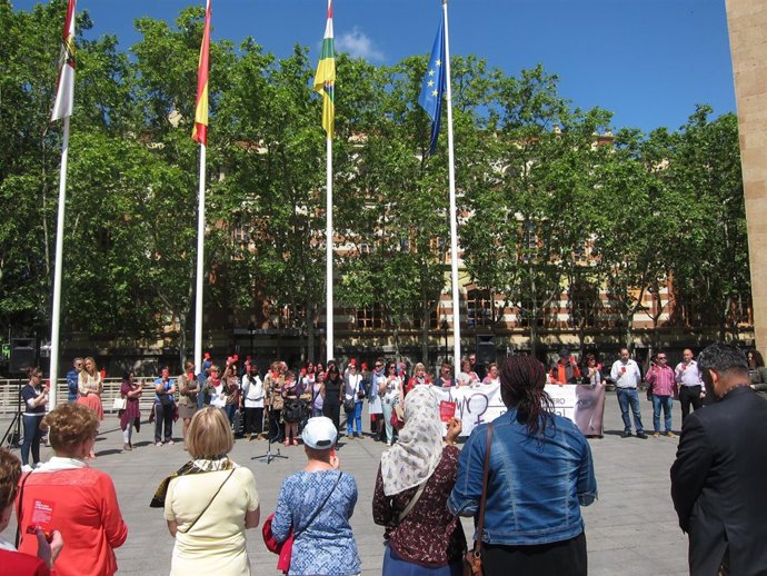 Imagen de la concentración