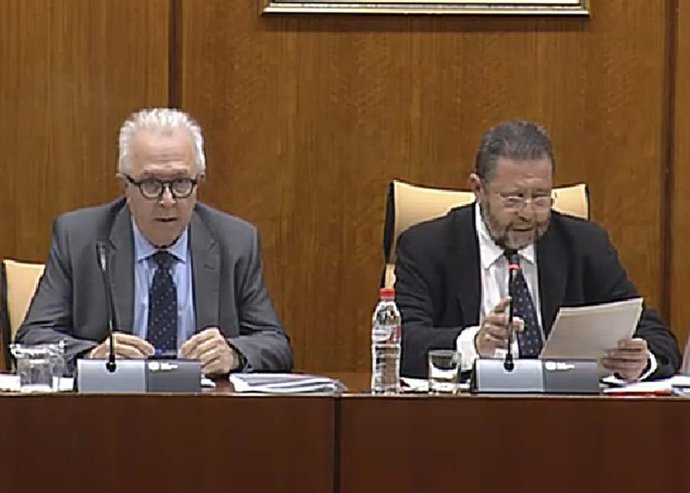 Comparecencia en comisión parlamentaria del consejero de Empleo