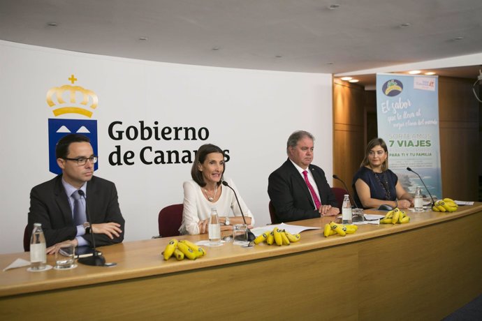 Turismo y Plátano de Canarias se unen en una campaña de promoción conjunta