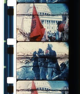 Fotograma del film New Left Note de Saul Levine que se verá en el (S8)